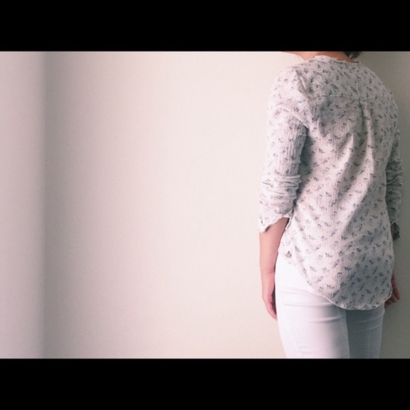 Scotch & Soda Button Down Floral Top - Picture 2 of 4